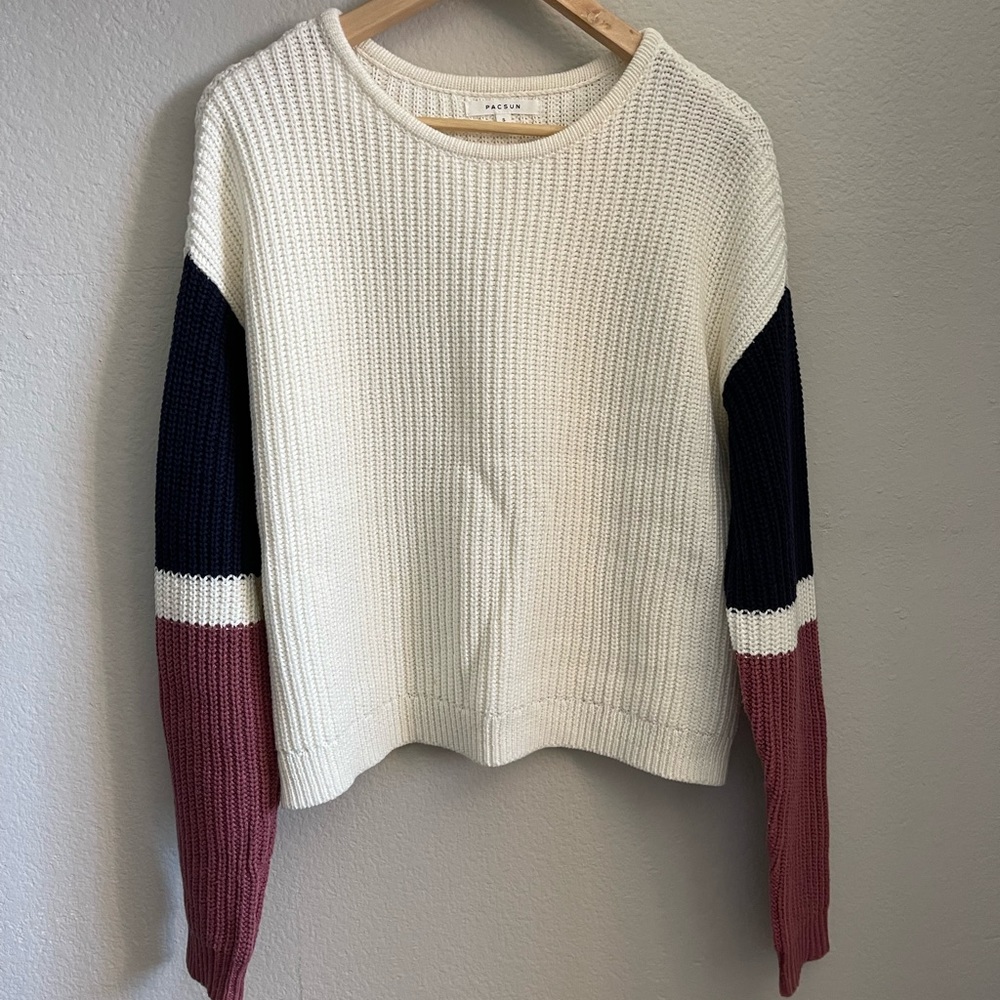 Pacsun Color-block Sweater (never worn!)